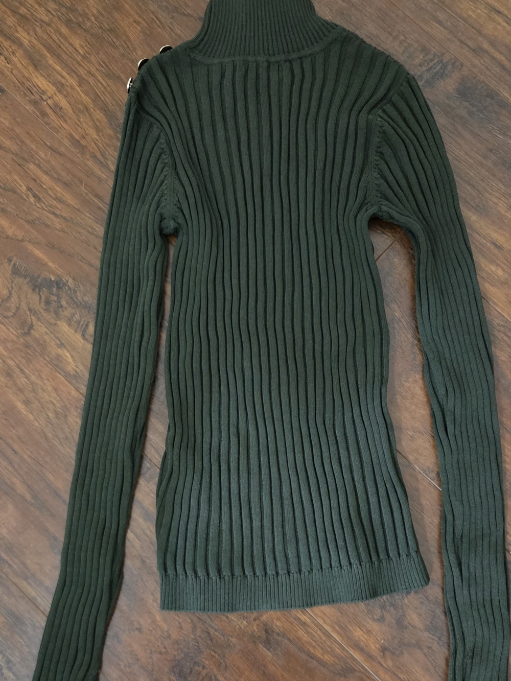 Marciano By Guess Ribbed Turtleneck Sweater - Dark Green